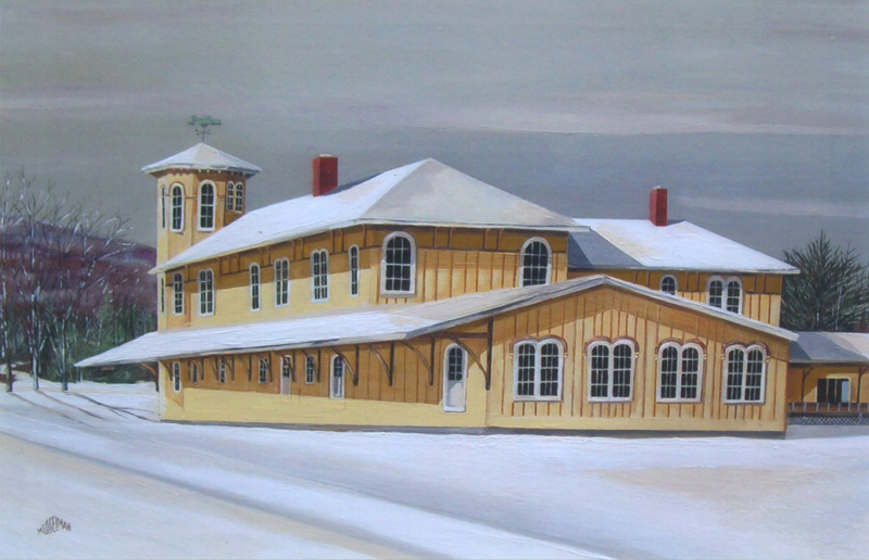 Canaan Union Station #2   (18 x 36)