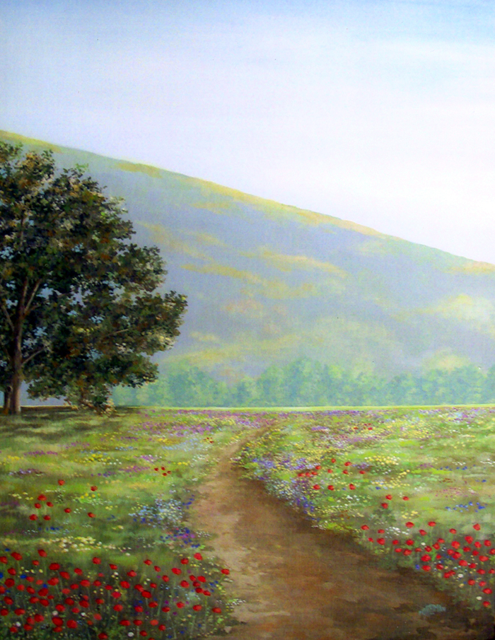 Spring Meadow   (24 x 28)