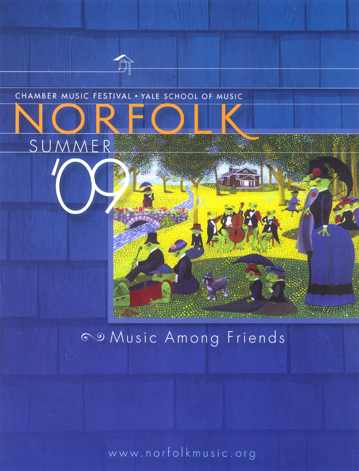 Summer at the Norfolk Chamber Music Festival   (private collection Yale University)