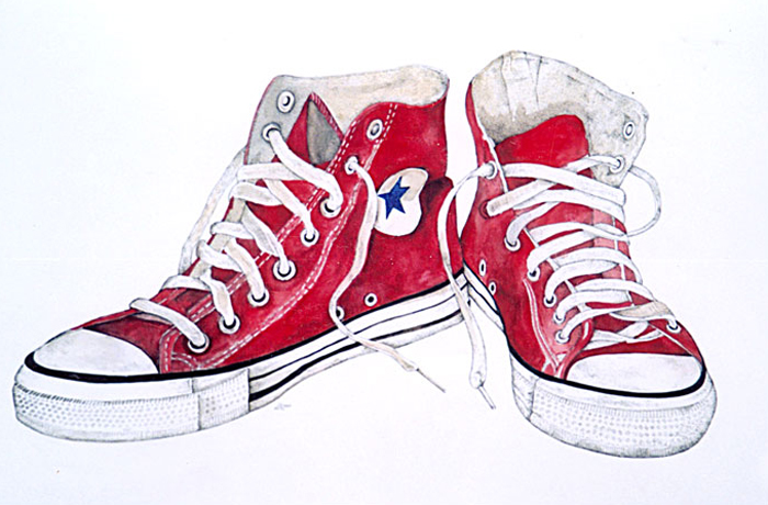 Red Converse  